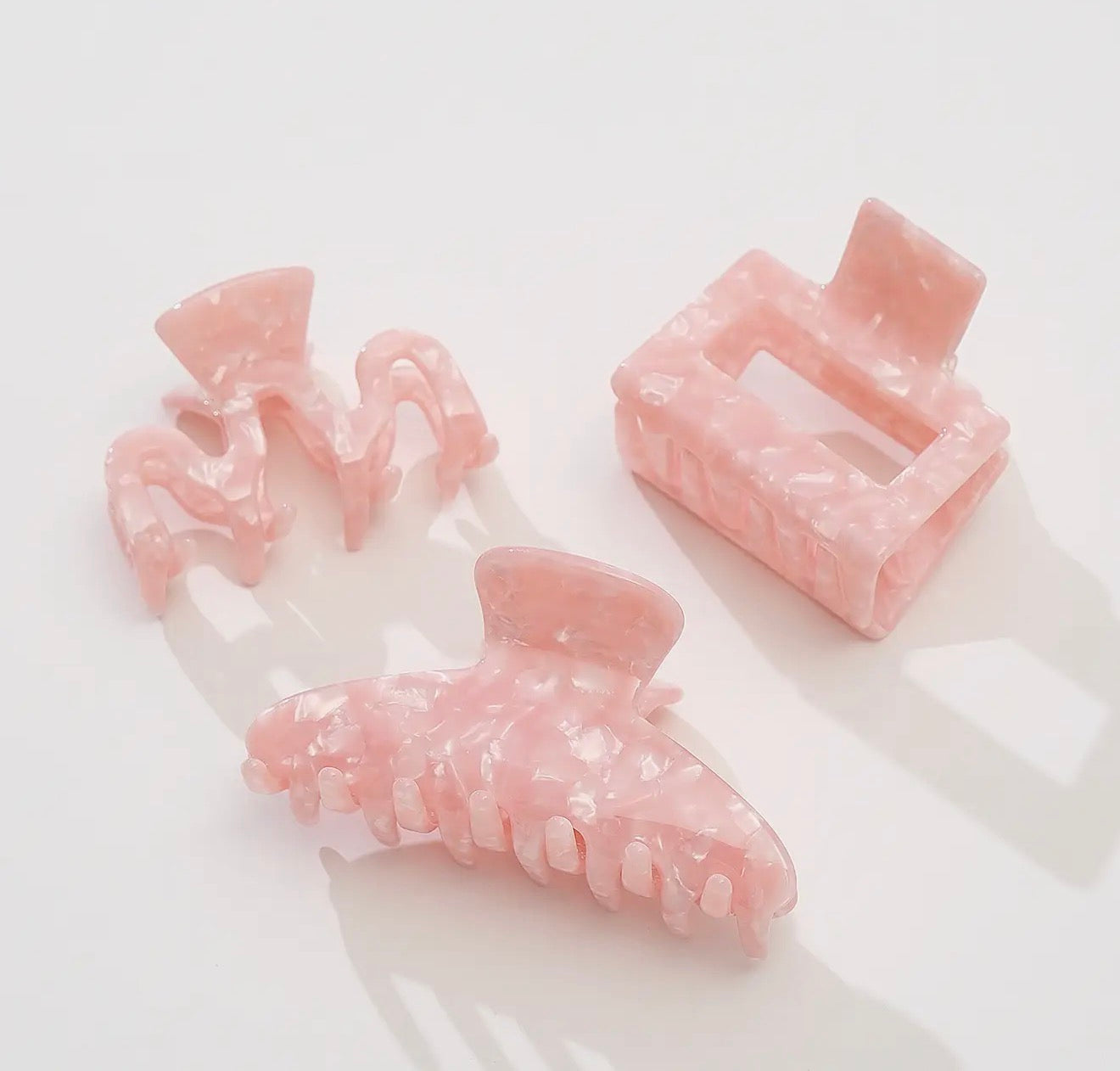 Pink Claw Clip
