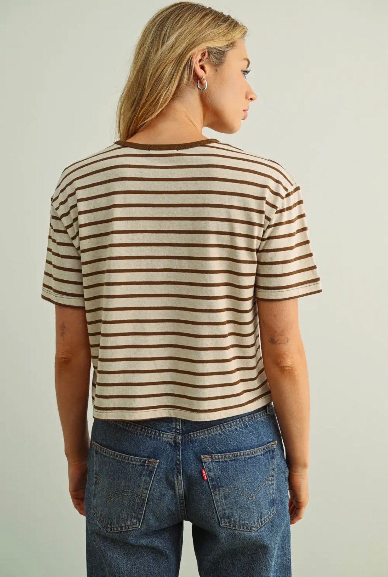 Essential Stripe Ringer Tee