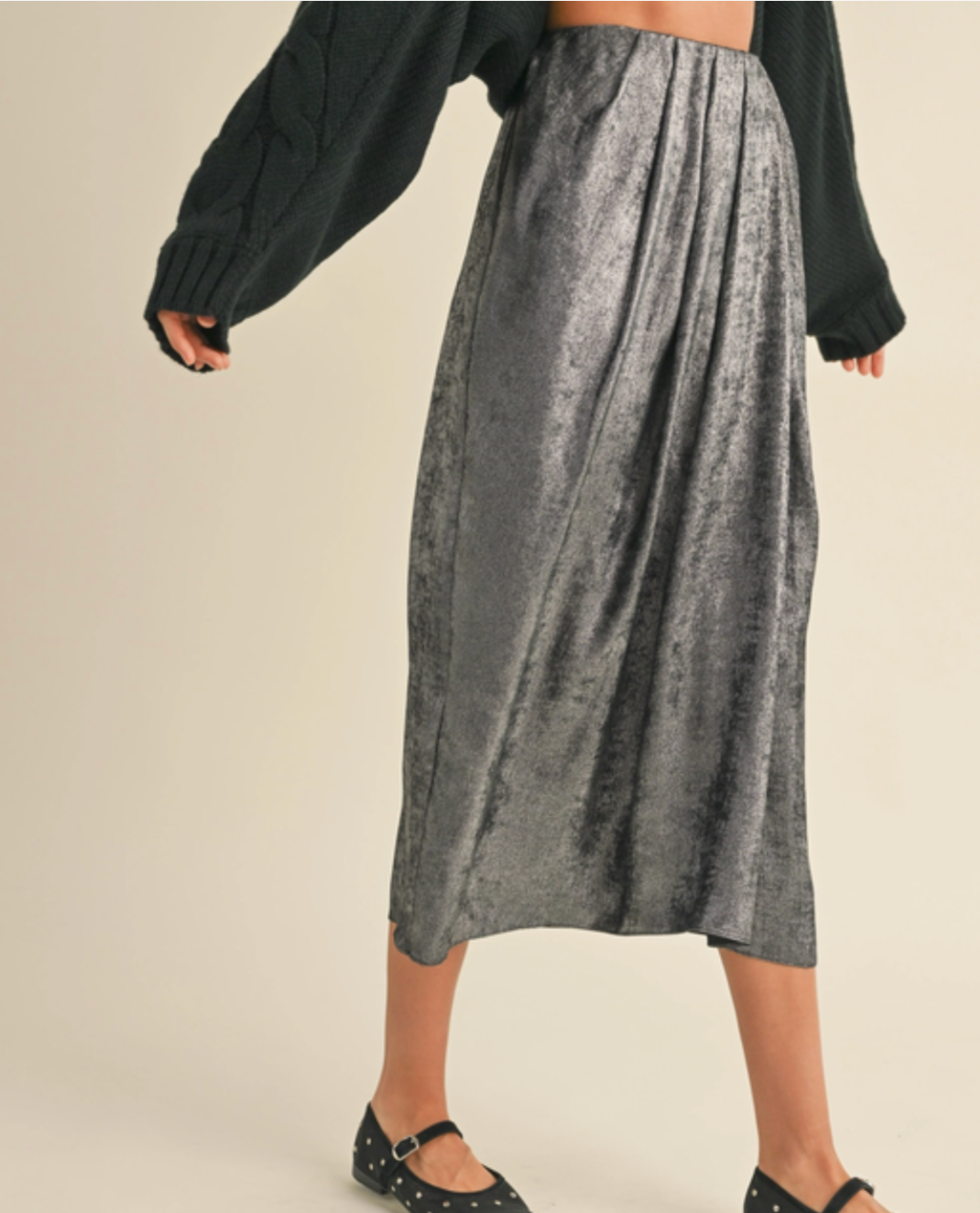 Metallic Skirt