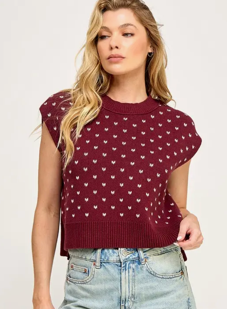 Pullover Sweater Vest