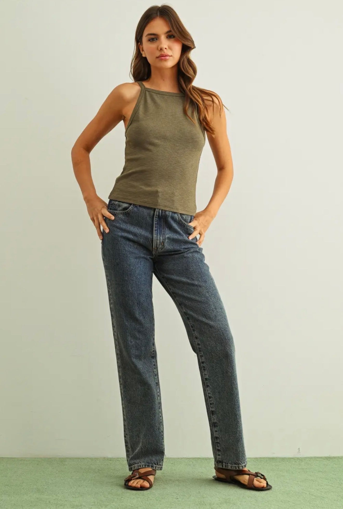 Ribbed Tank Top