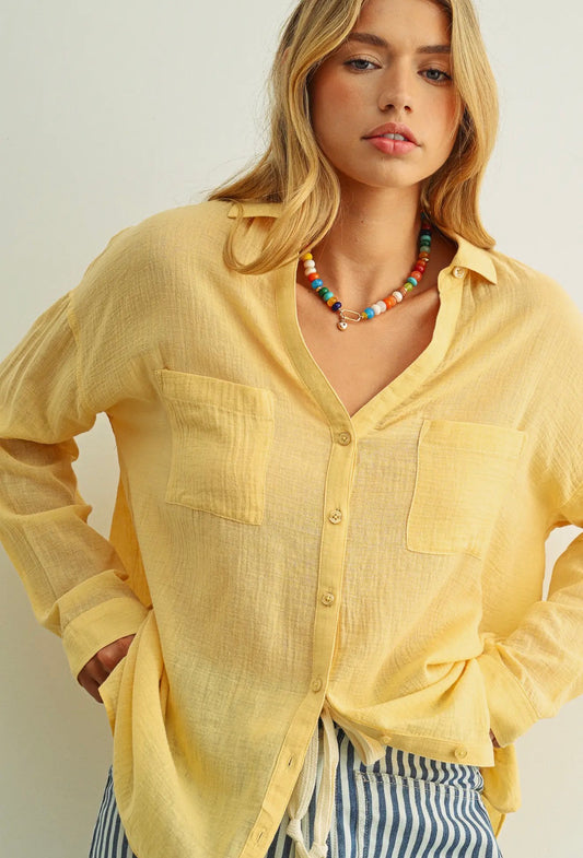 Button Down Basic Cotton Shirts