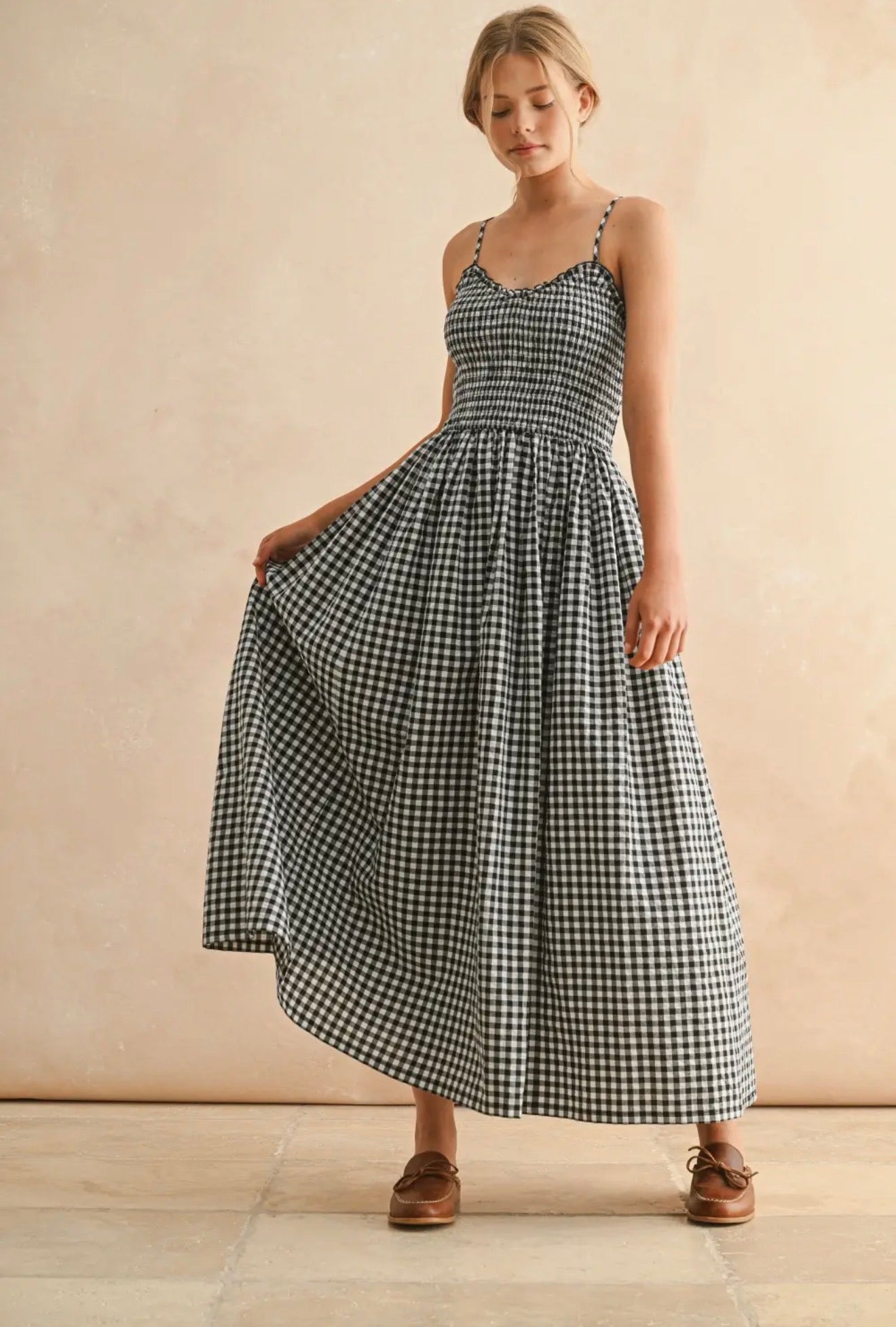 Gingham Dress