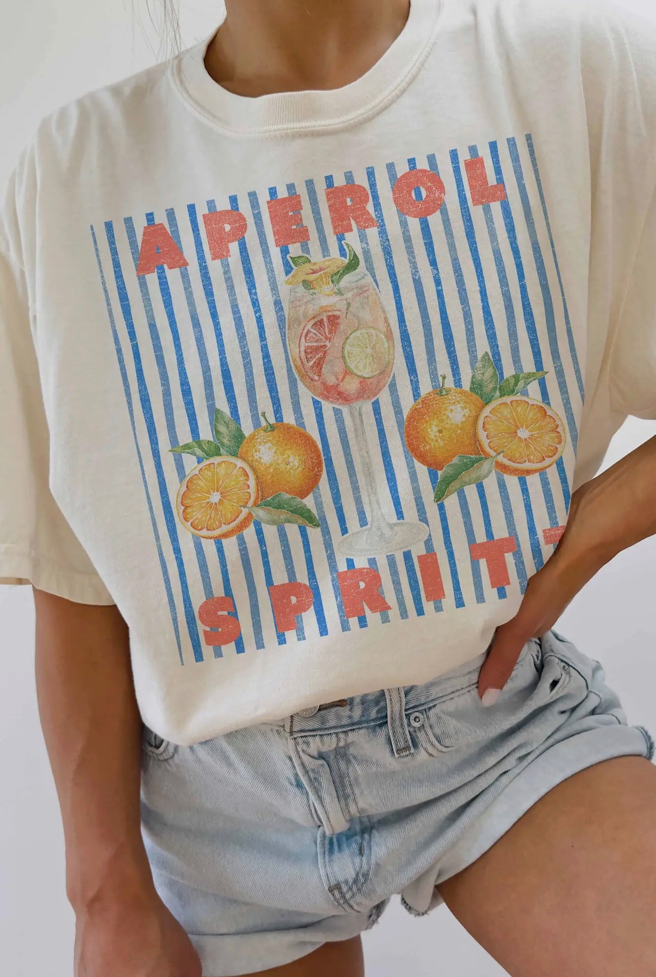 Aperol Spritz Oversized Tee