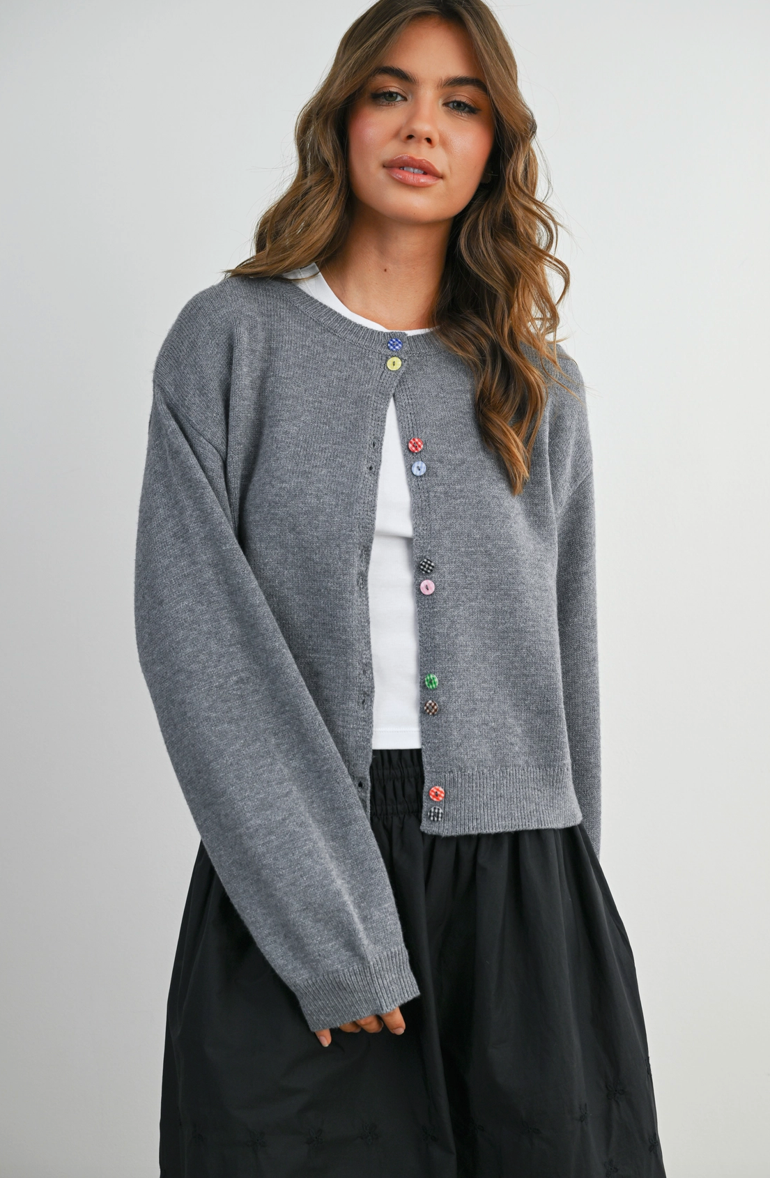 Buttoned Cardigan