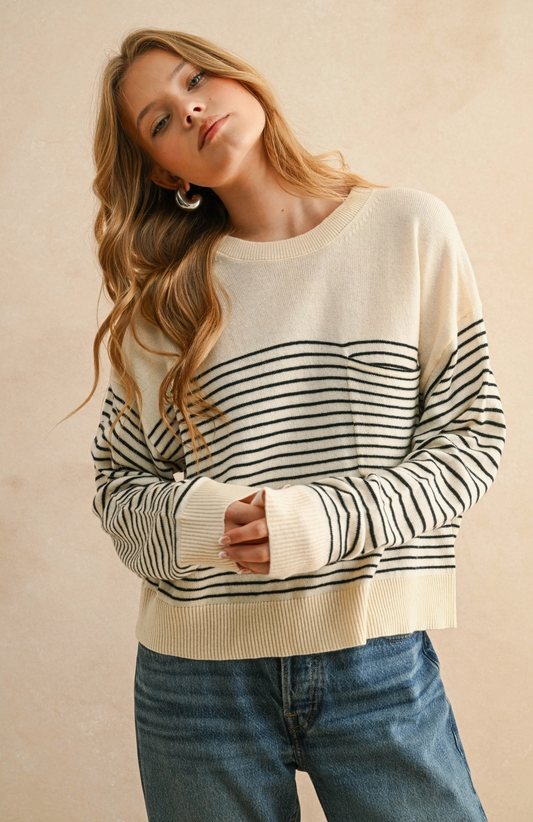 The Coastline Stripe Sweater