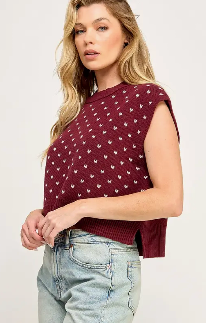 Pullover Sweater Vest