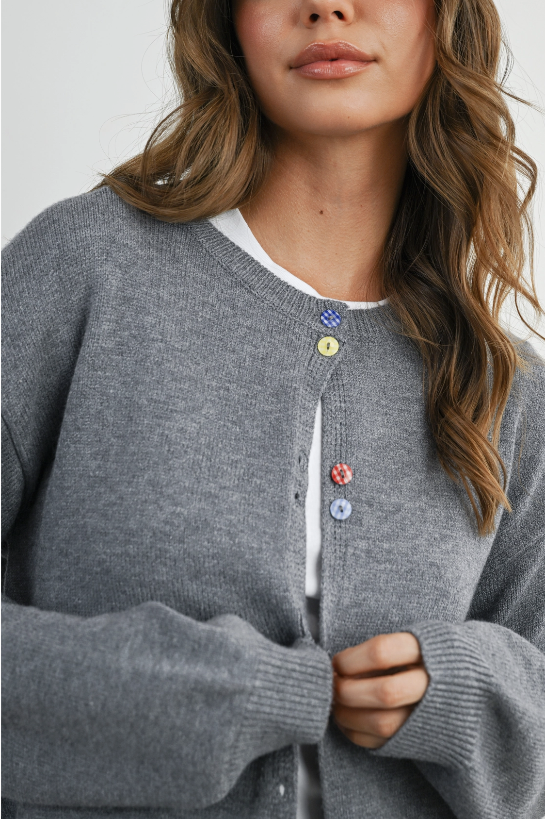 Buttoned Cardigan
