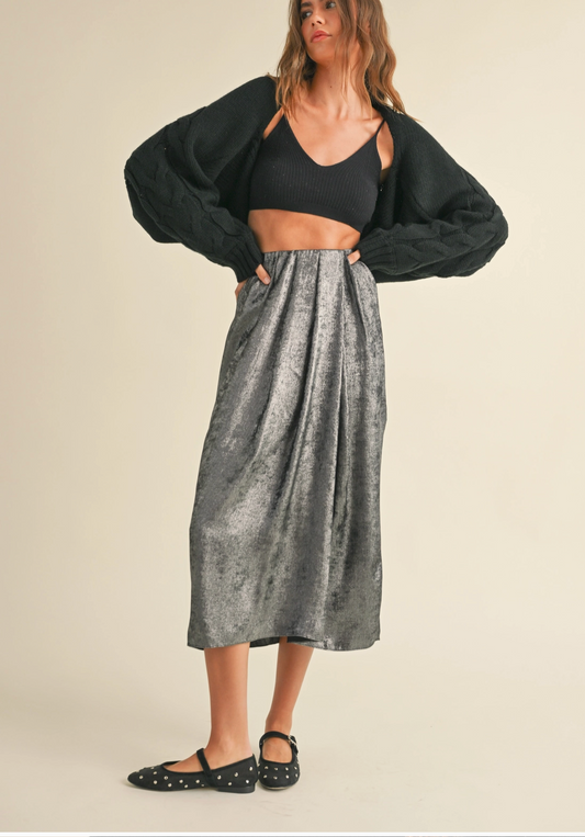 Metallic Skirt